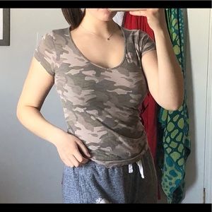 Camo tee